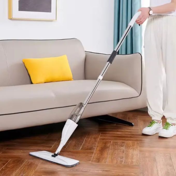Balai Lave Sol Vaporisateur réservoir et Spray intégré