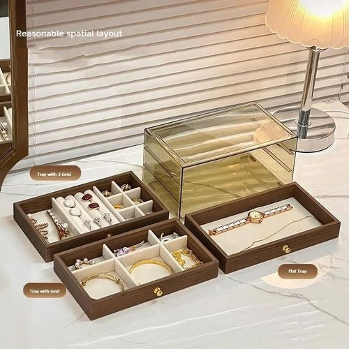Boîte à Bijoux 3 Tiroirs